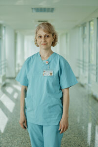 Eugenia Parabina, felcer laborant