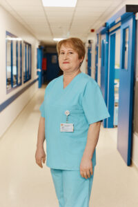 Angela Covaș, asistentă medicală