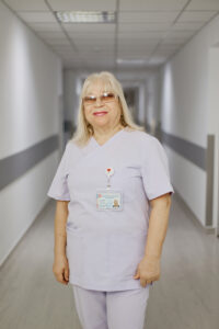 Valentina Gamurari, asistentă medicală salon