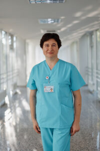 Angela Cobîlcă, asistentă medicală endoscopie