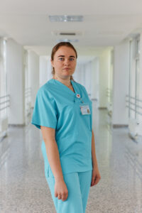 Alina Cucerenco, asistentă medicală