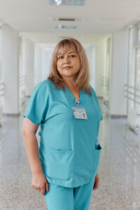 Aliona Guzun, asistentă medicală