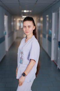 Adriana Scutaru, asistentă medicală