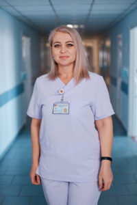 Aliona Nașco, asistentă medicală