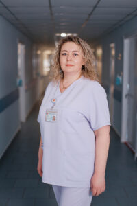 Alla Carauș, asistentă medicală