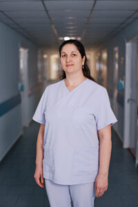 Cristina Bortova, asistentă medicală