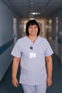 Nina Nedelcu, asistentă medicală superioară