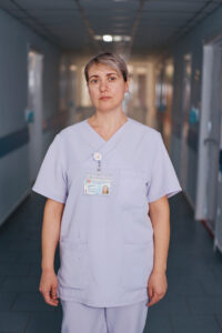 Olga Antonova, asistentă medicală