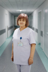 Nina Sitișco, asistentă medicală