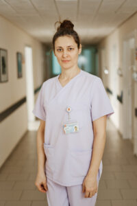 Olga Chetruș, asistentă medicală salon